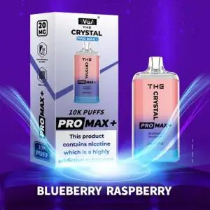 Blueberry Raspberry WGA Crystal Pro Max Plus 10000 Disposable Vape